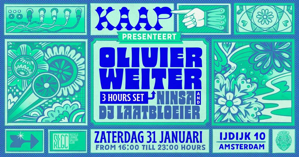 Olivier Weiter - Ninsa - DJ Laatbloeier